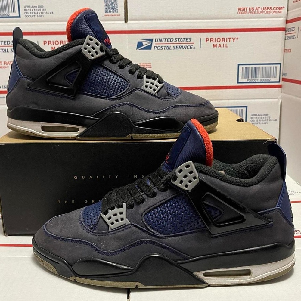 Nike Air Jordan 4 Retro Winter "Loyal Blue" 2019
Sneakers shoes streetwear hype - Picture 6 of 8